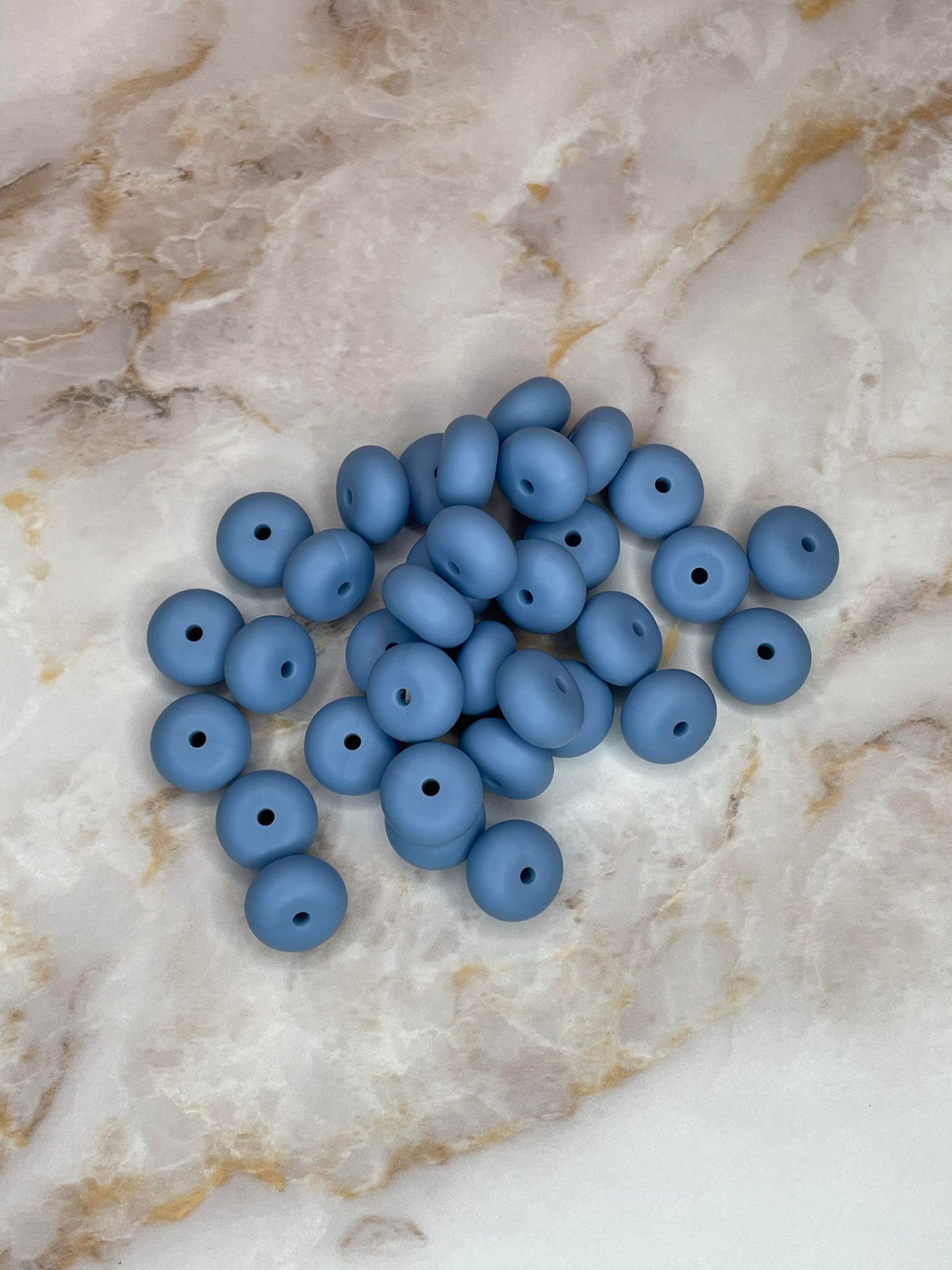 14MM ABACUS BEAD FADED DENIM #96 (10ct)
