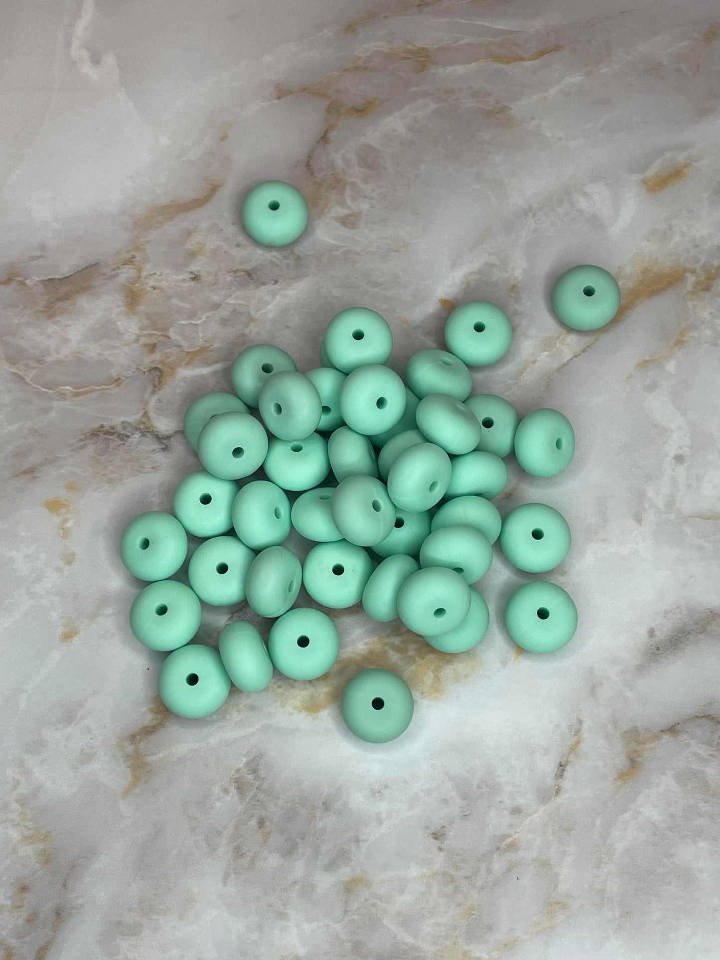 14MM ABACUS BEAD SEAFOAM #38 (10ct)