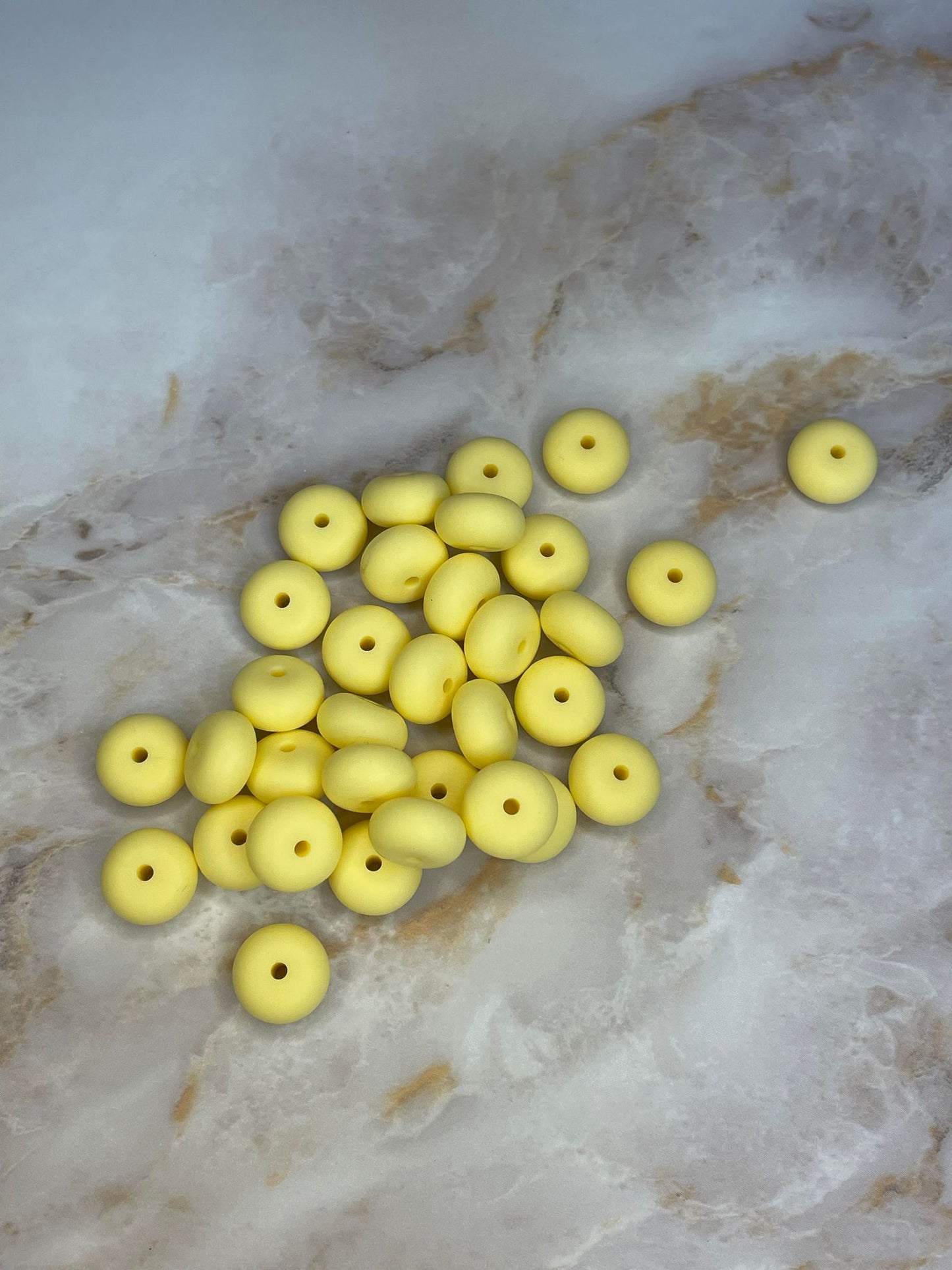 14MM ABACUS BEAD BUTTER #32 (10ct)