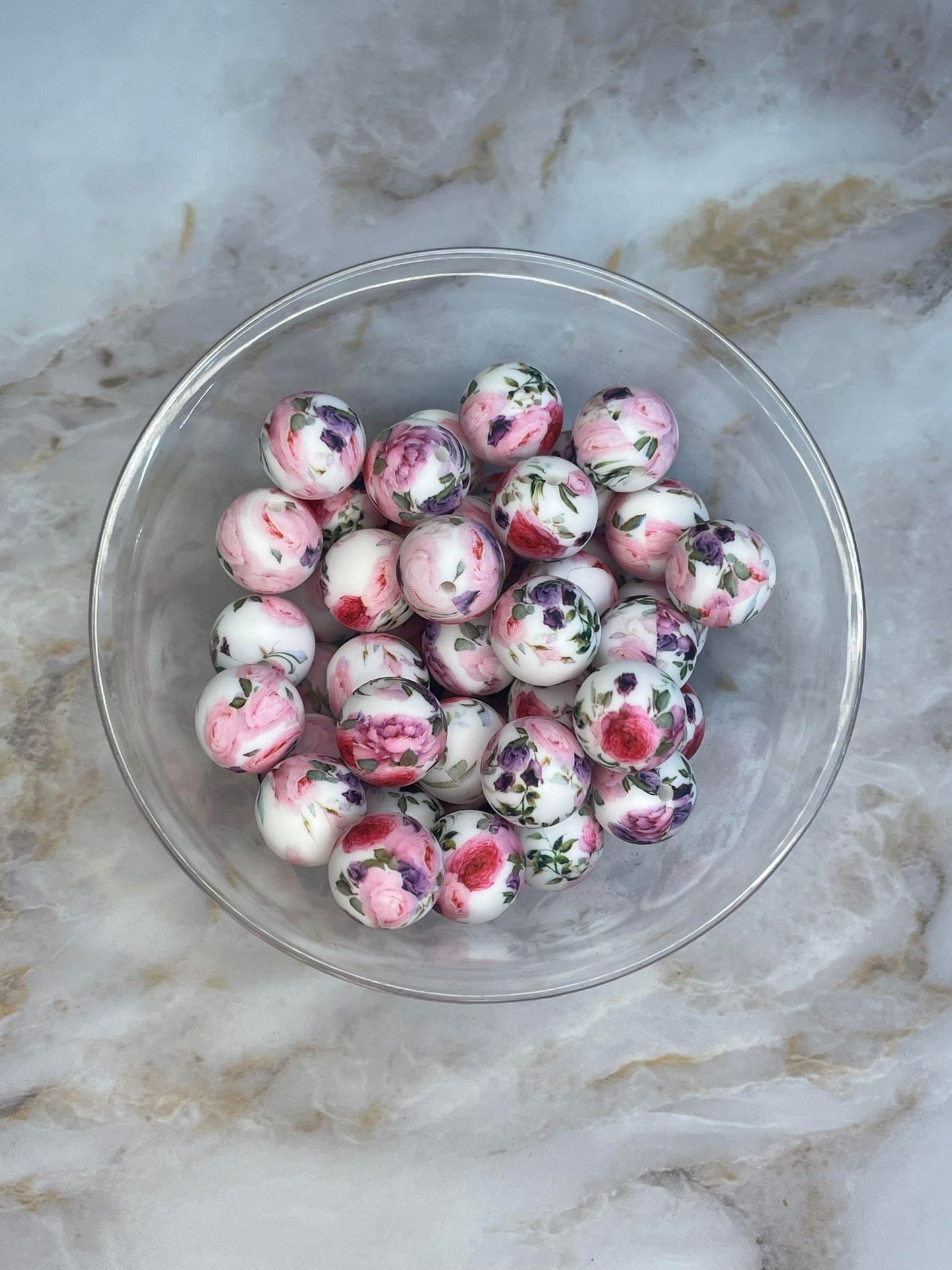 P302 PINK PEONY 15MM PRINT (10ct)