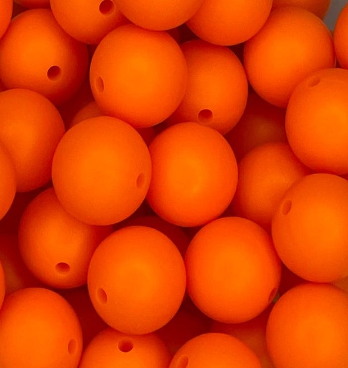 #162 FIRE ORANGE 15MM SOLID (10ct)