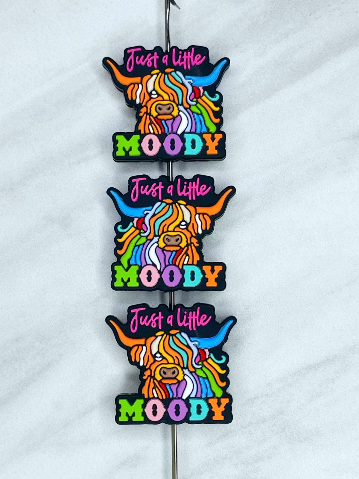 JUST A LITTLE MOODY COLORFUL SILICONE FOCAL D277 (1ct)