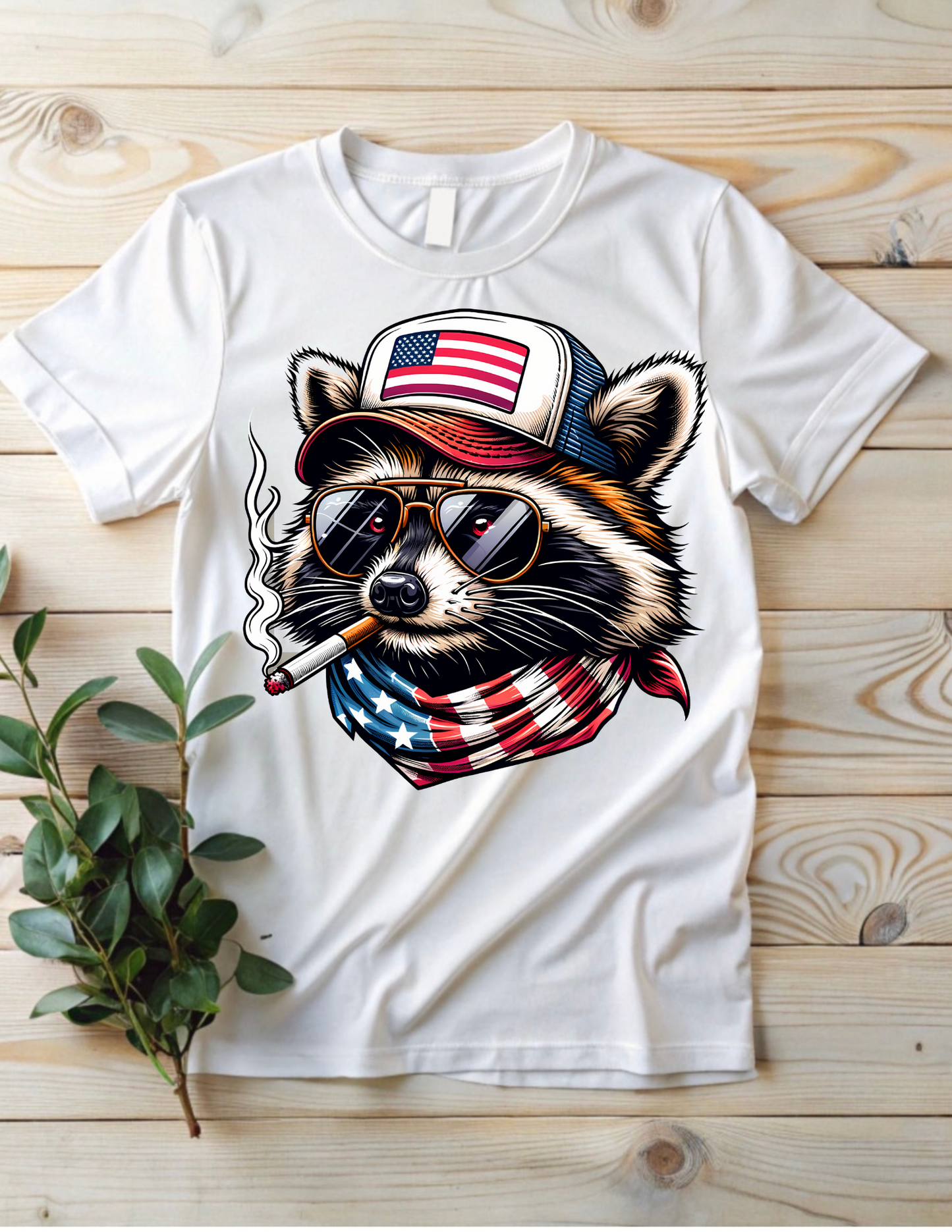 American Raccoon DTF