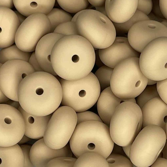 14MM ABACUS BEAD CARAMEL #11 (10ct)