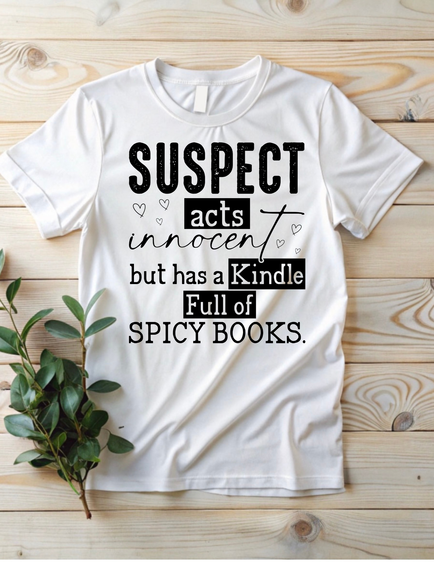 Suspect Spicy Books DTF