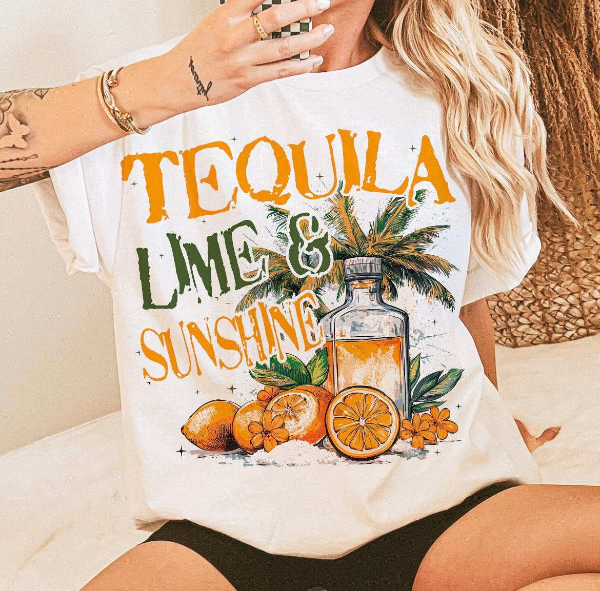Tequila Lime & Sunshine DTF