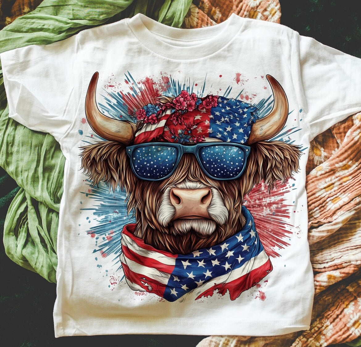 4th Highland Cow DTF