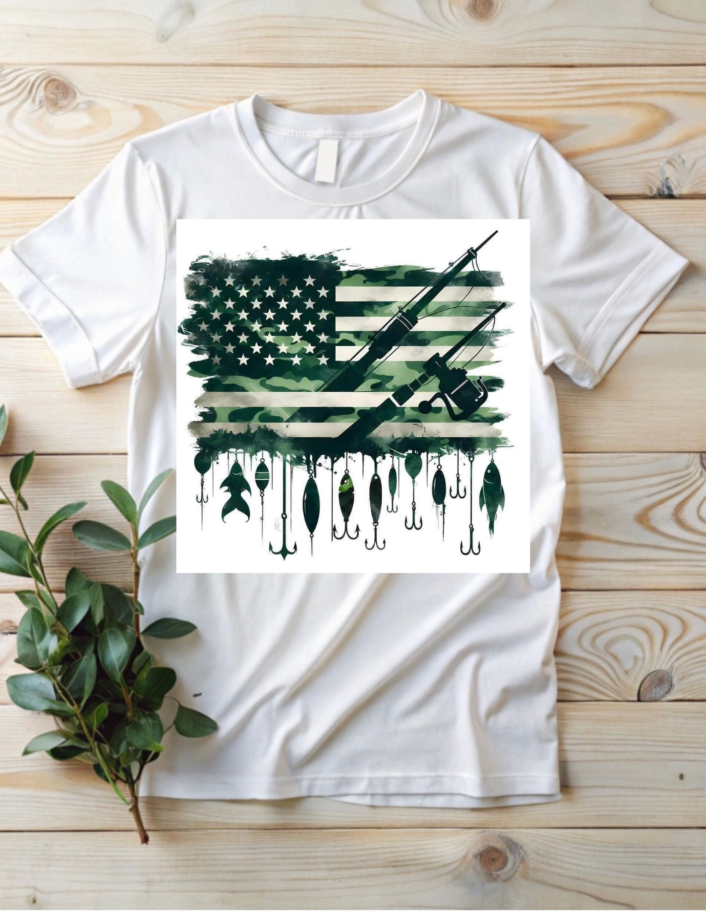 Fishing Flag DTF