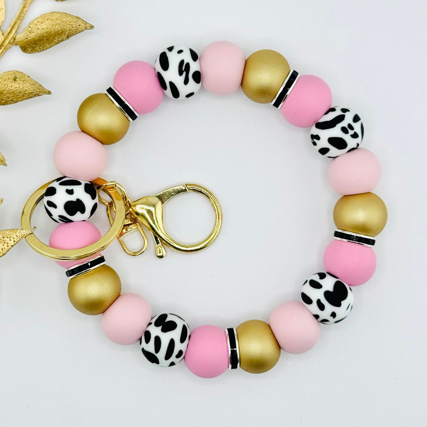 Pink Moo-Tini Wristlet - Original Size M&H