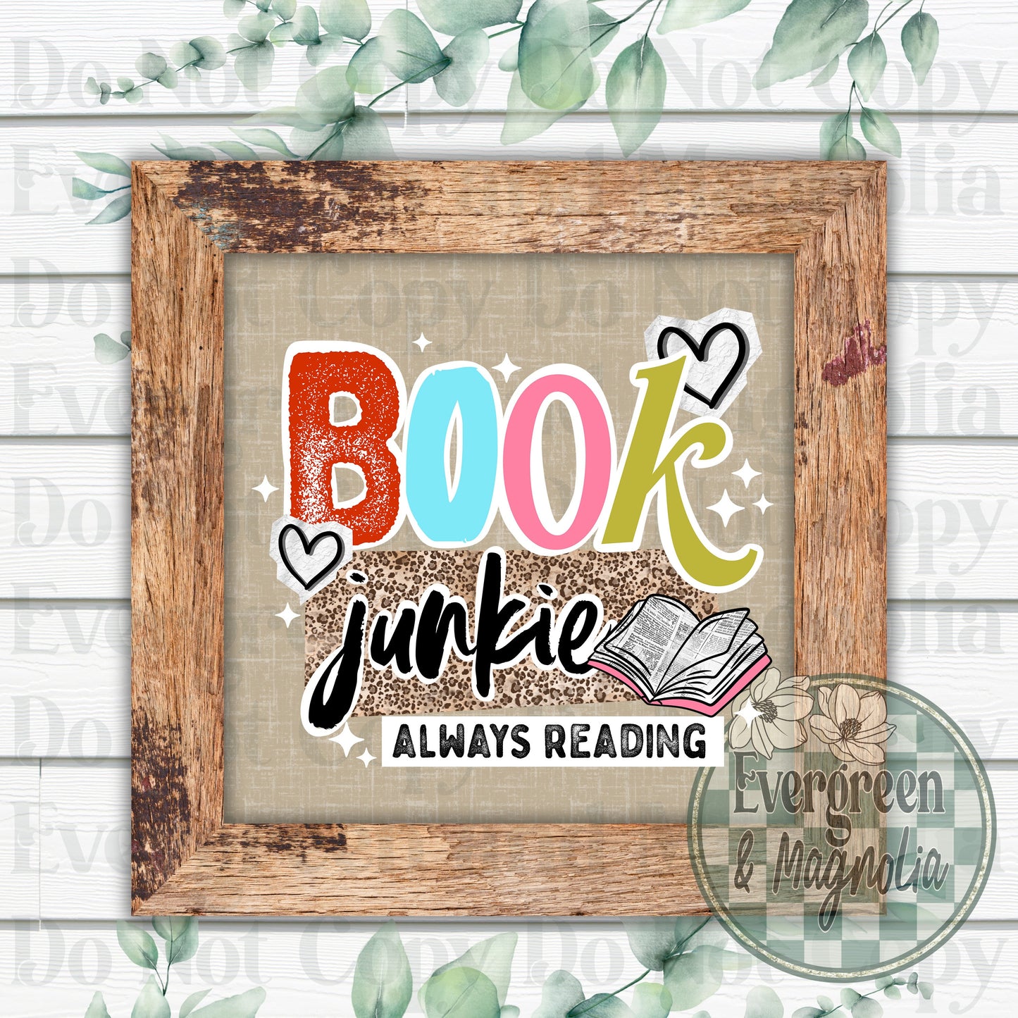 Book Junkie (White)