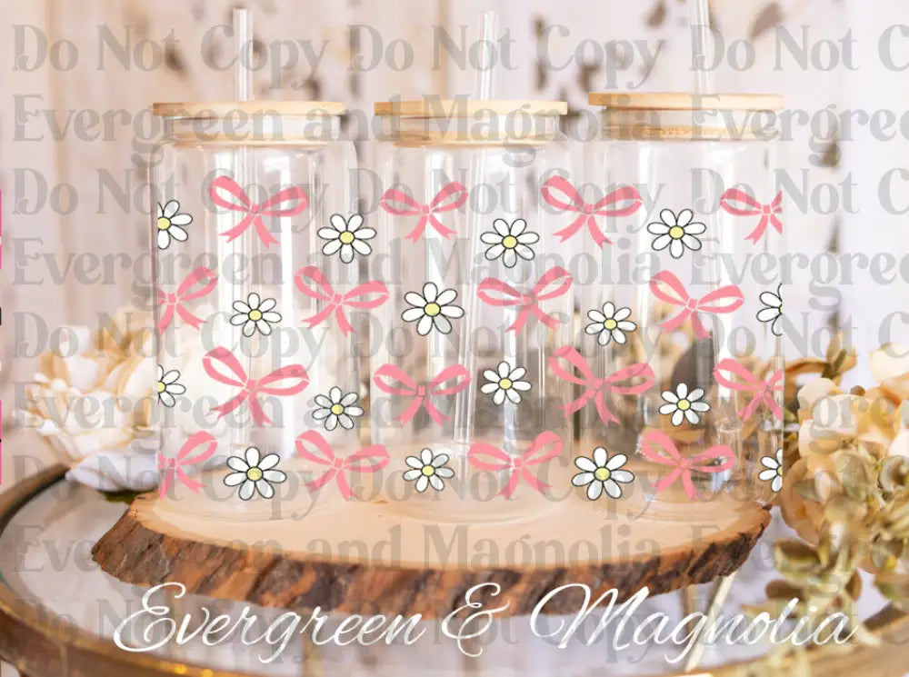 Cute bows & Daisies
