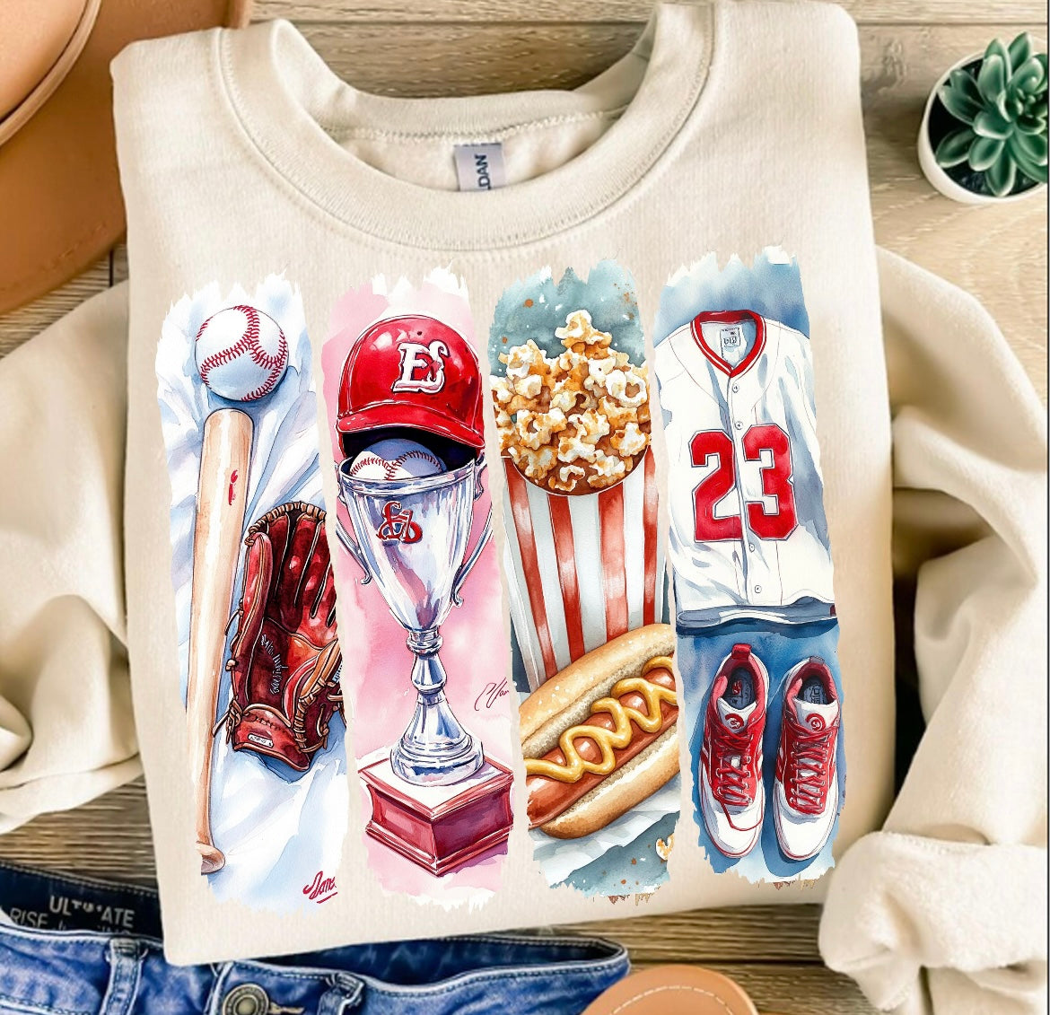 Baseball Collage 2 DTF