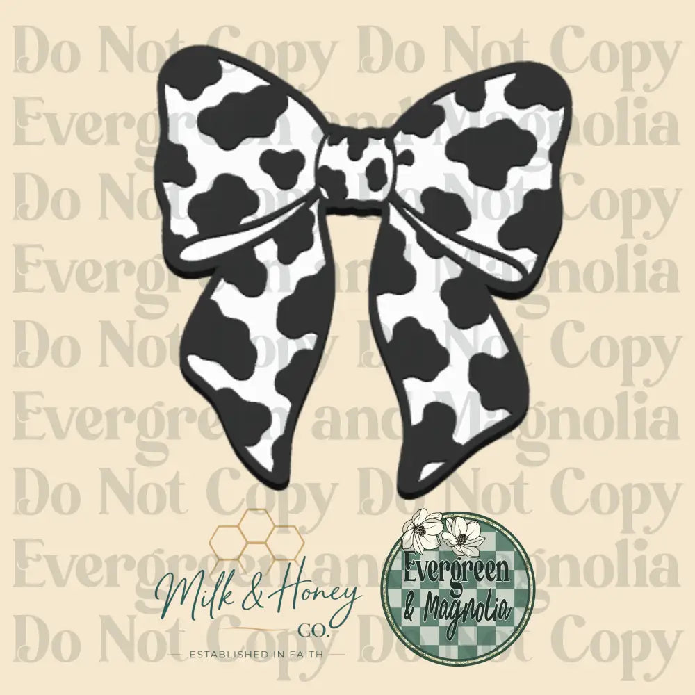 Cow Print Charm