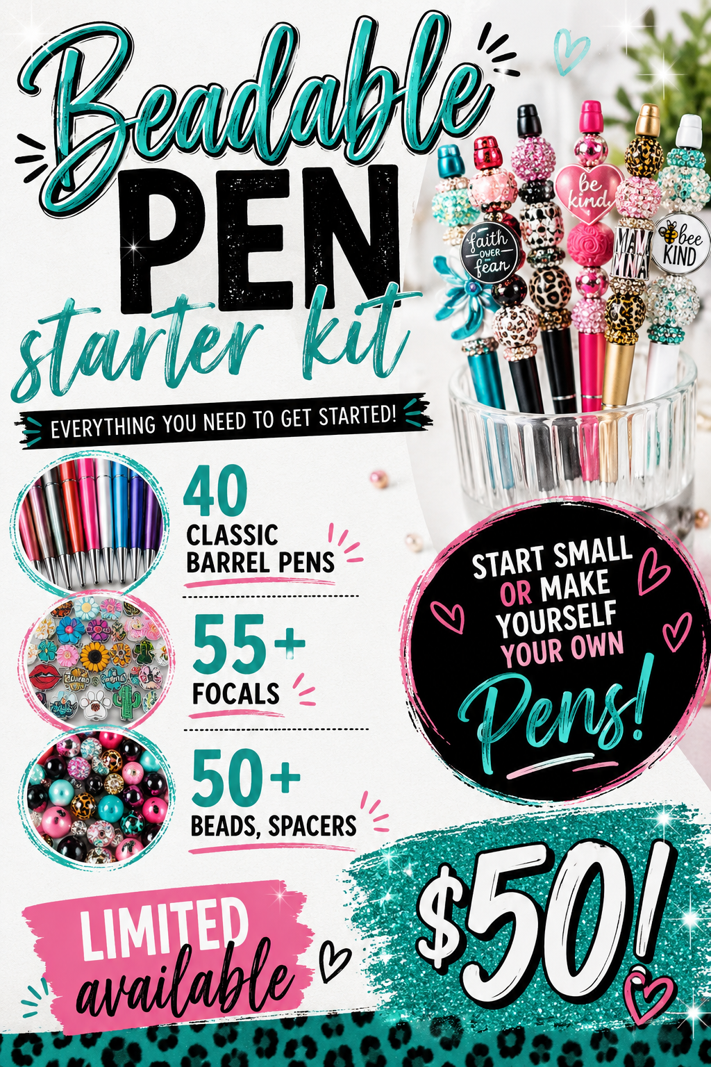 Beadable Pen Starter Kit
