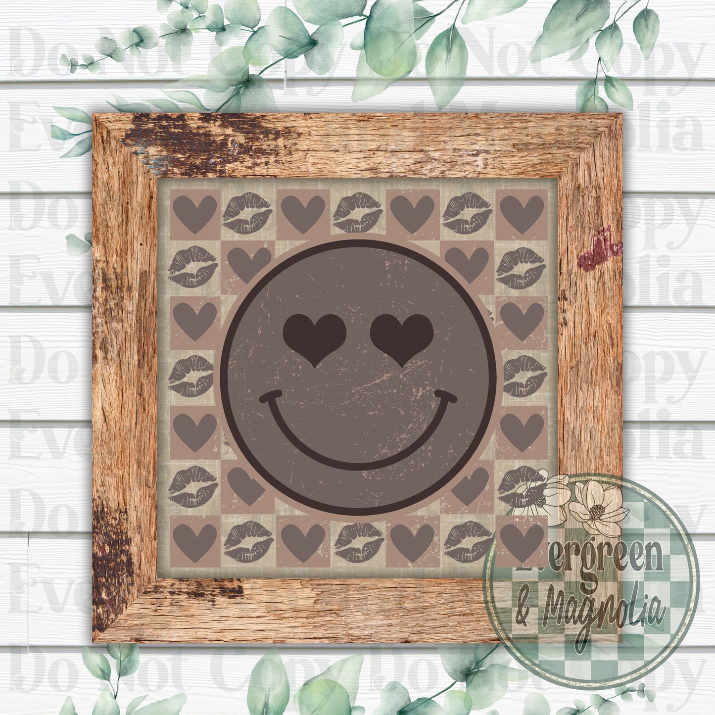 Neutral valentines smiley