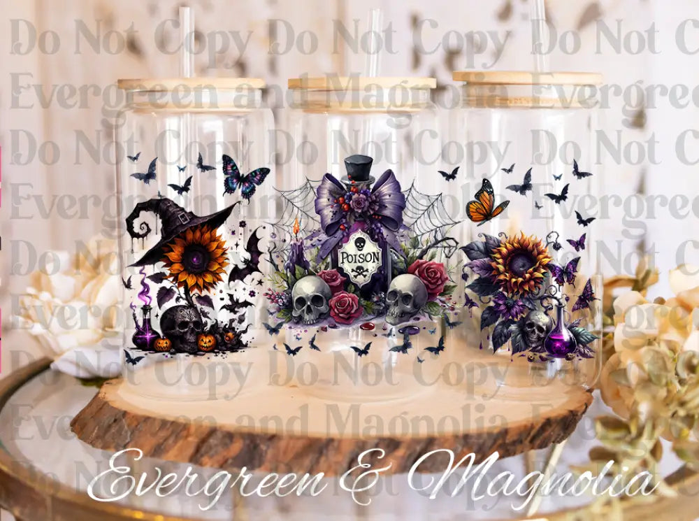 Poison, Witches, & Skulls oh my! Bundle 1