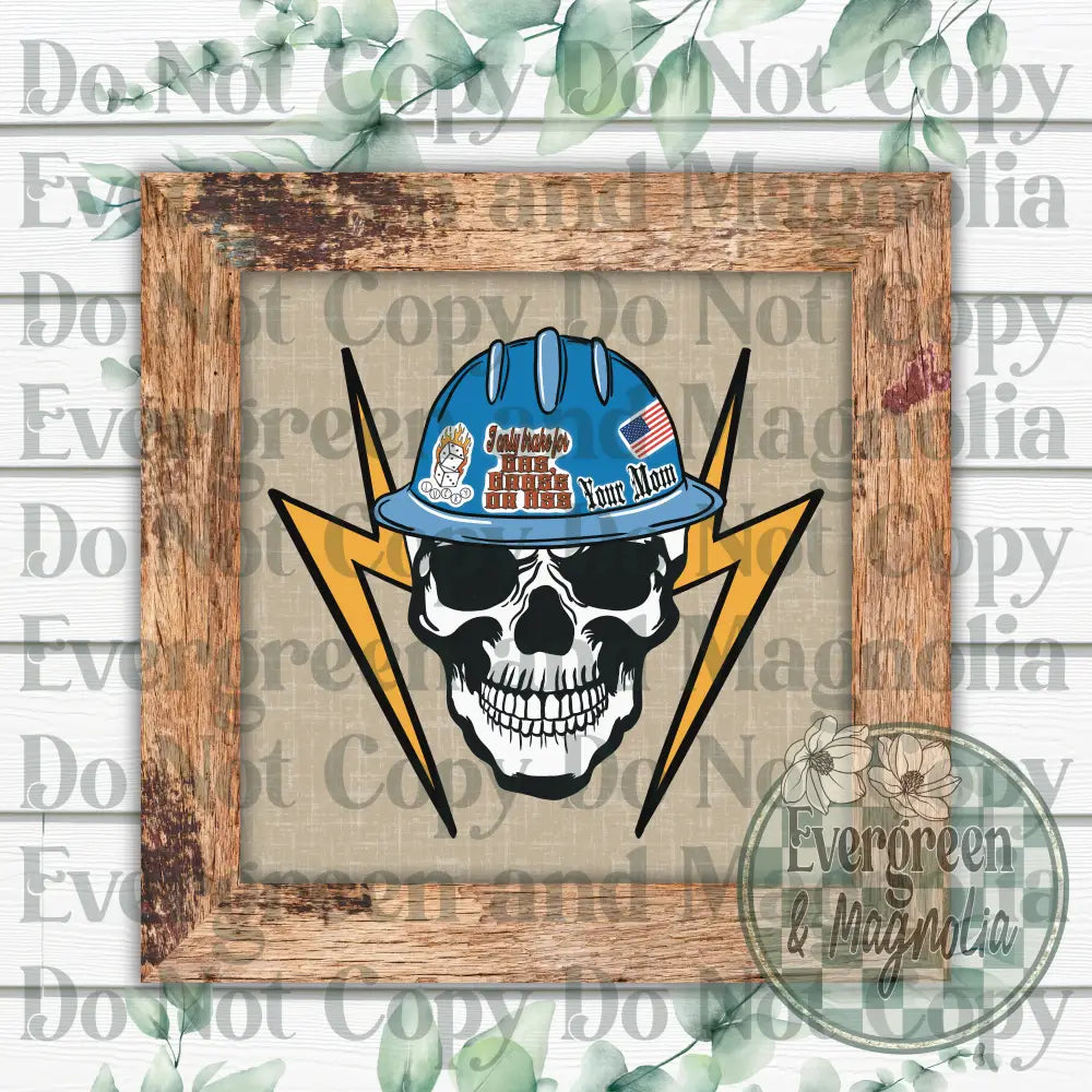 Lineman/Electrician Decal