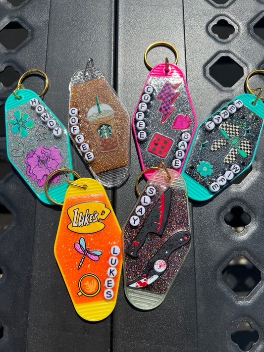 Junk Motel Keychains