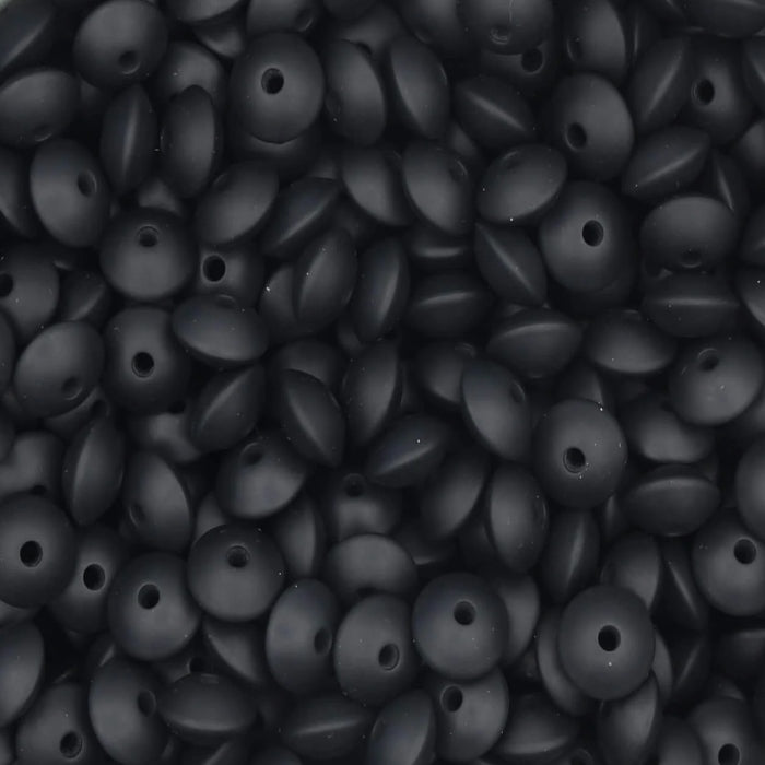 #27 12MM LENTIL BLACK (10ct)
