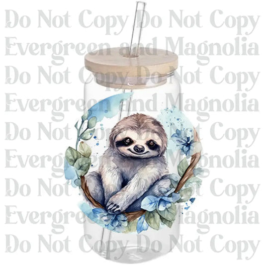Sloth Decal 17