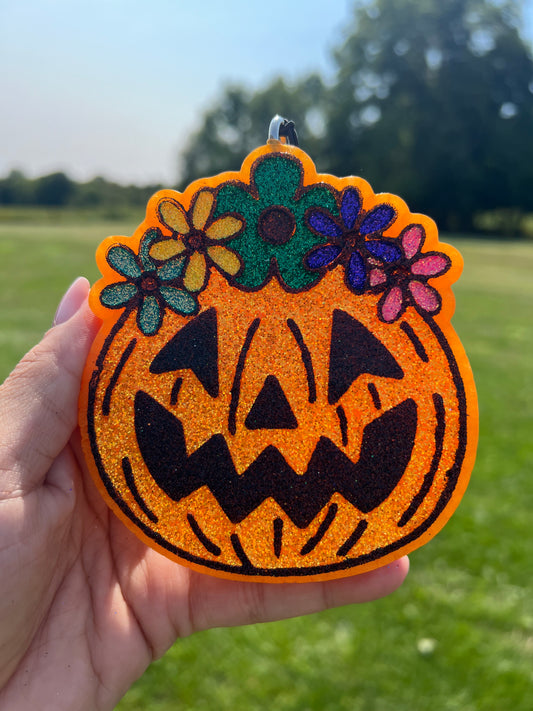 Floral Pumpkin