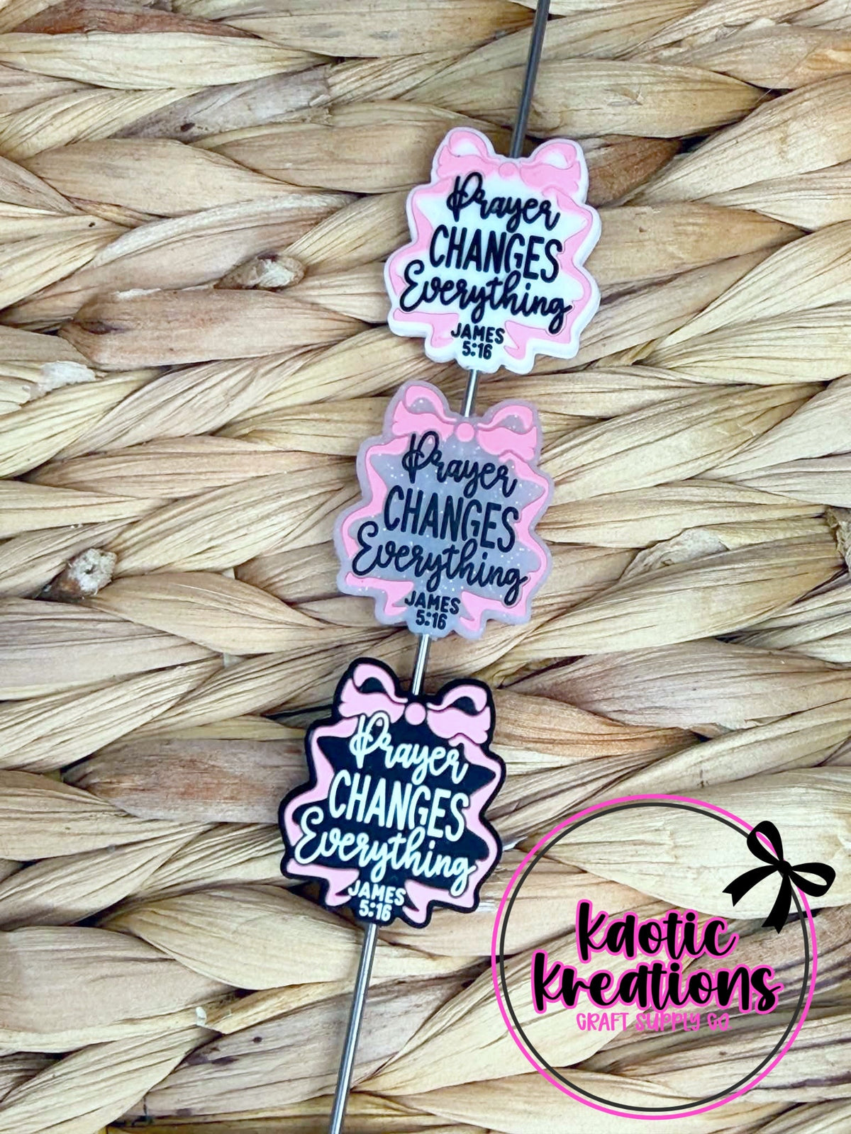 PRAYER CHANGES EVERYTHING SILICONE FOCAL (1ct)