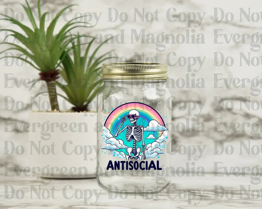 Antisocial Skelly rainbow