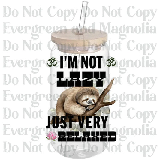 Sloth Decal 21