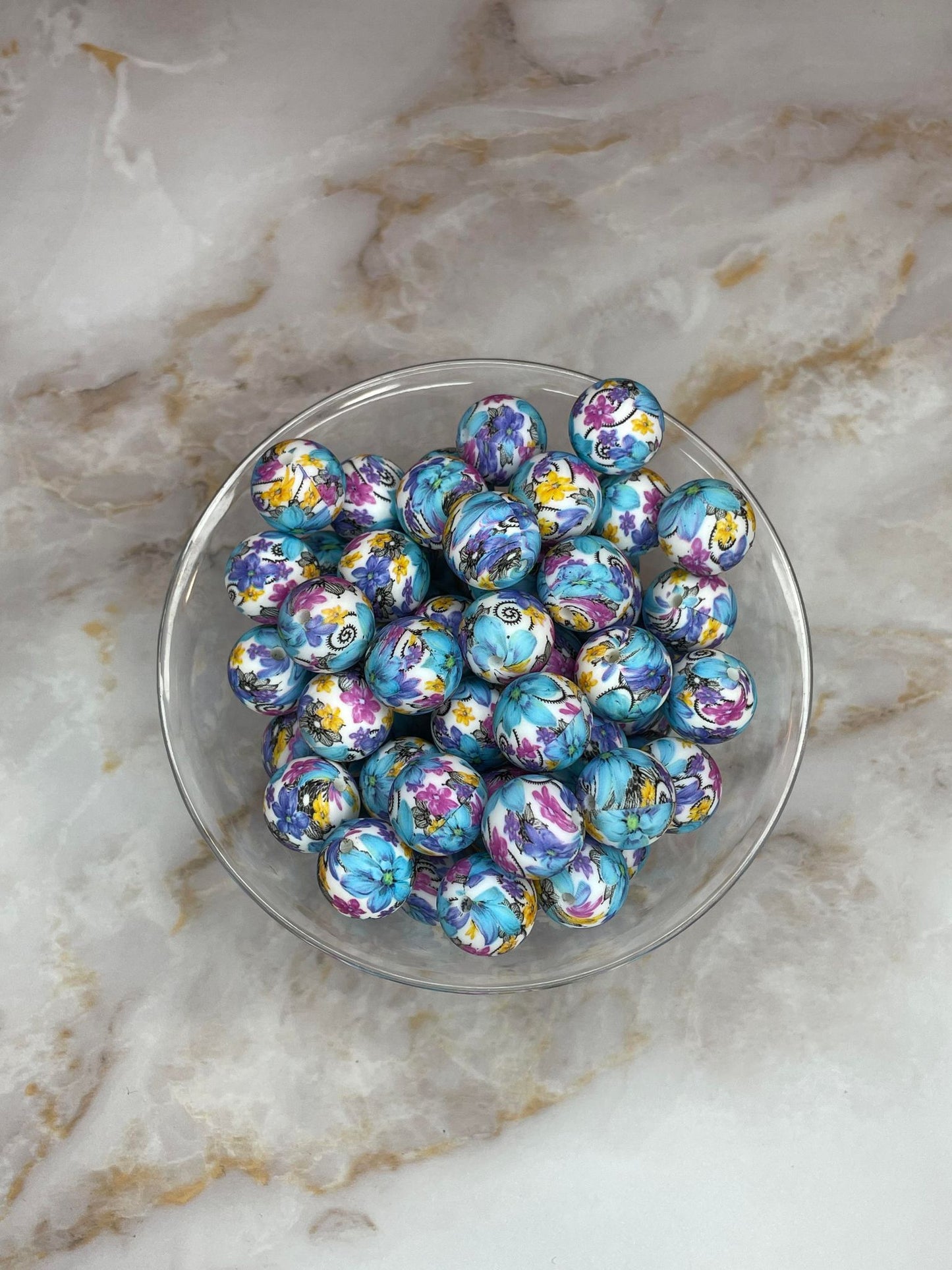 P246 BLUE LOTUS 15MM PRINT (10ct)