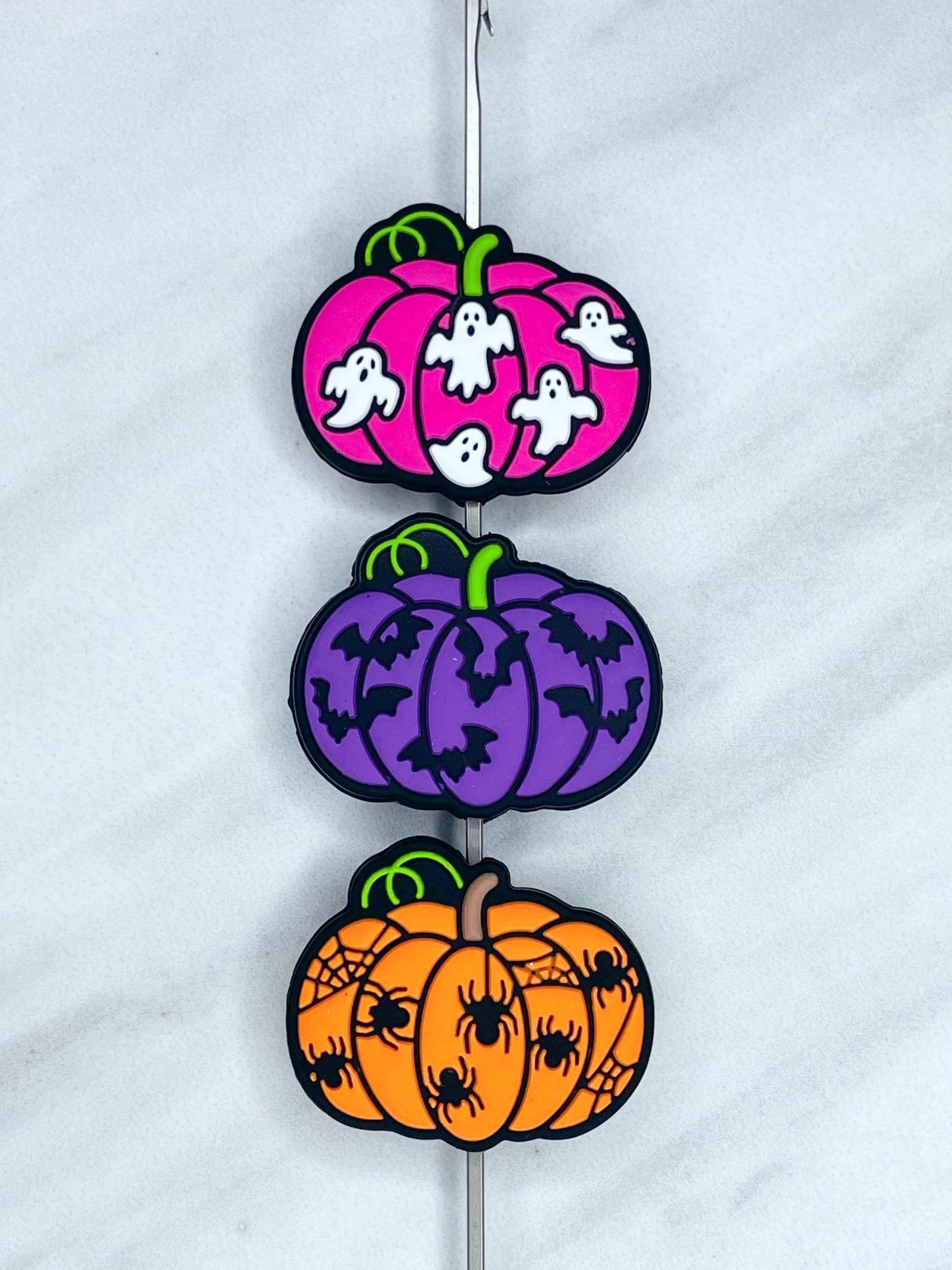 CUTE PUMPKIN SILICONE FOCAL (1ct)