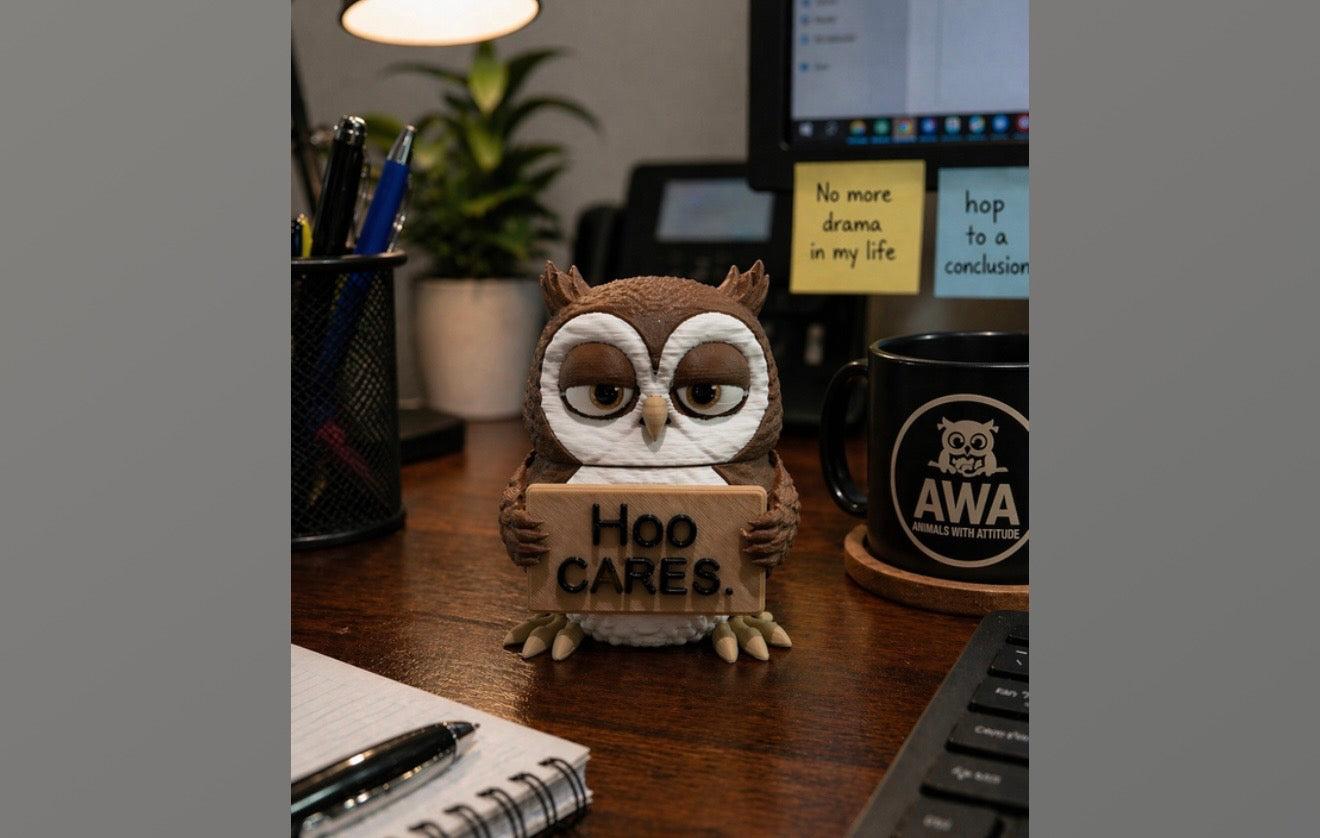 3D Animals W/Attitudes