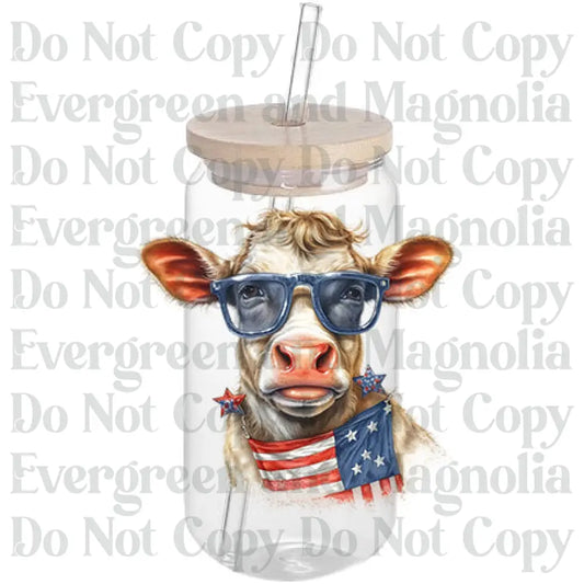 4th of July Cow 12