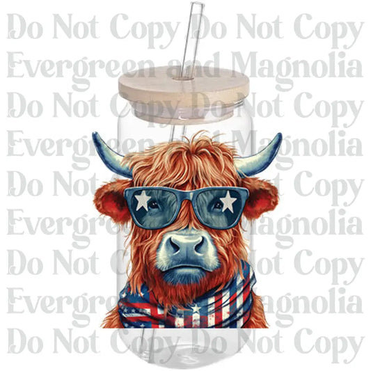 4th of July Cow 21