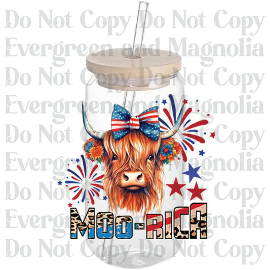 4th of July Cow 24