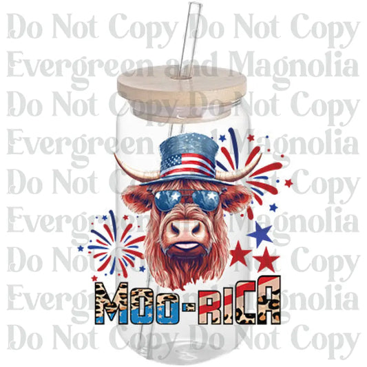 4th of July Cow 27