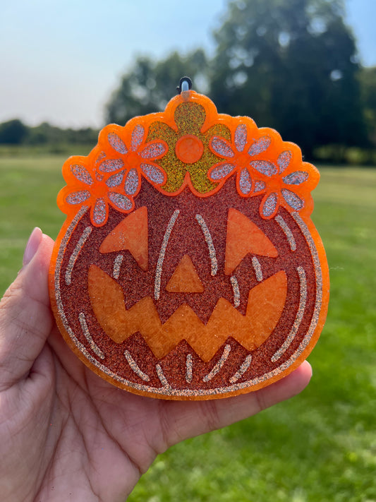 Floral Pumpkin