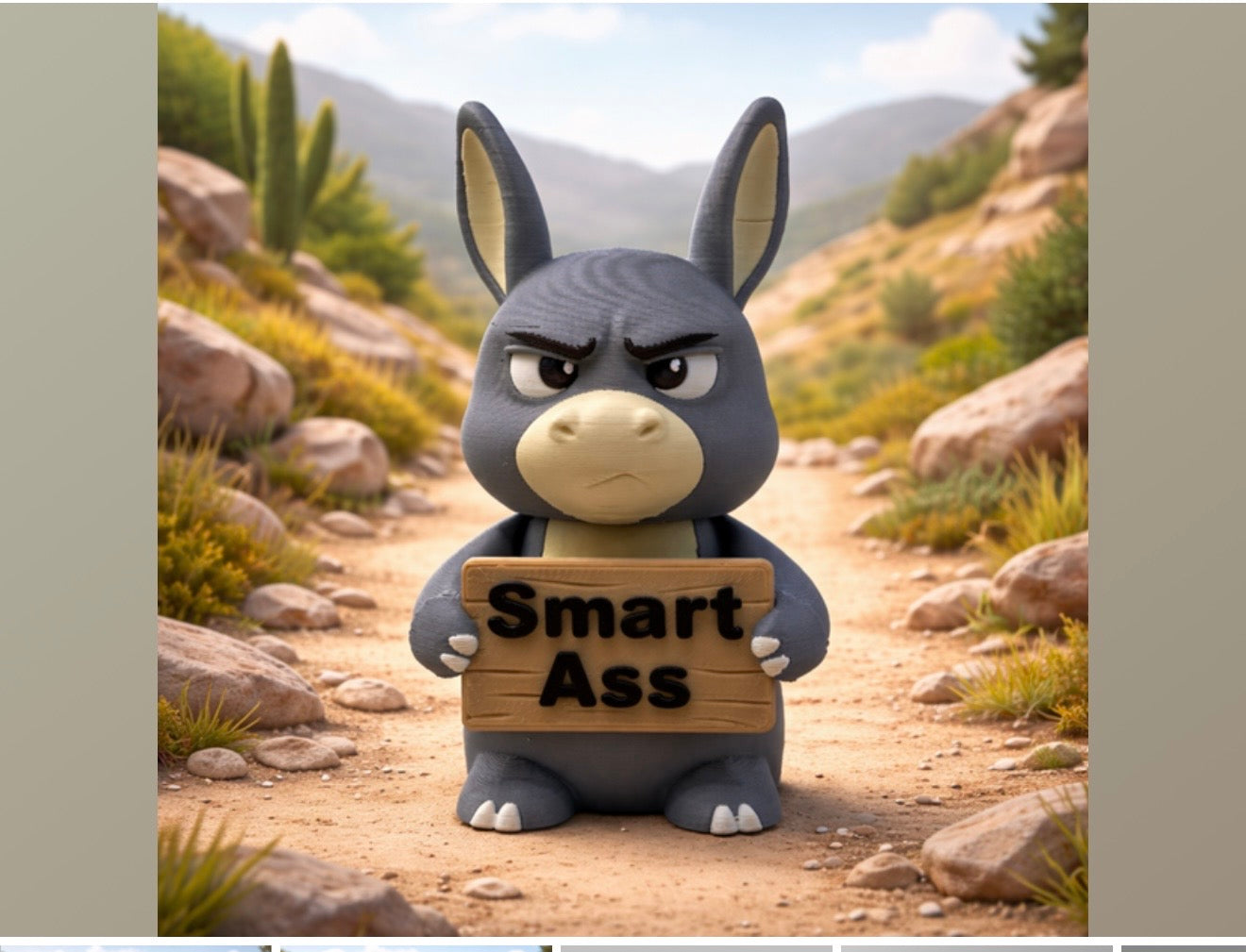 3D Animals W/Attitudes