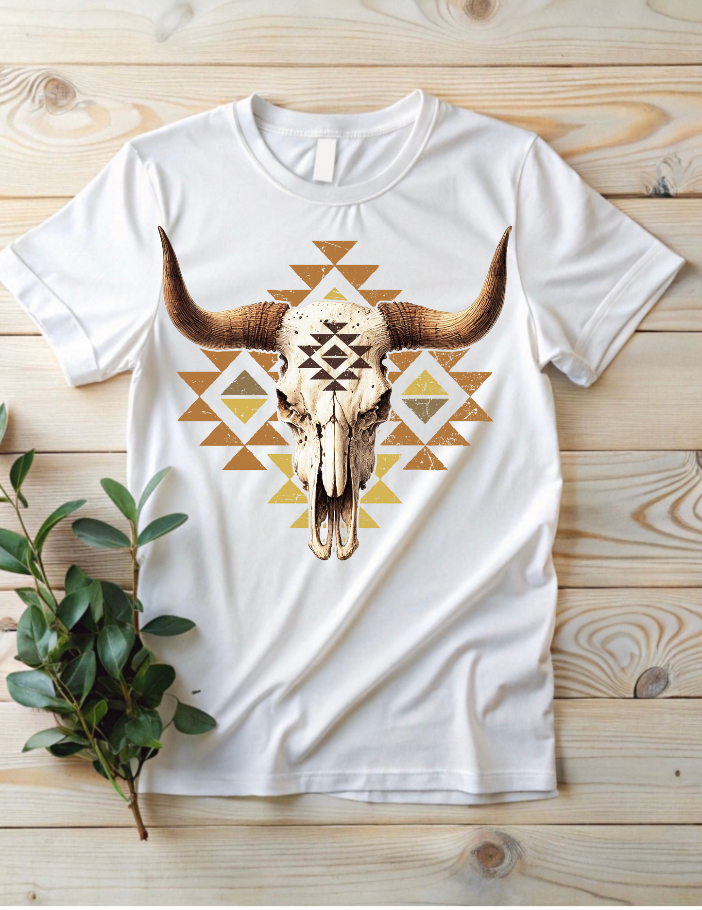 Aztec Bull Skull