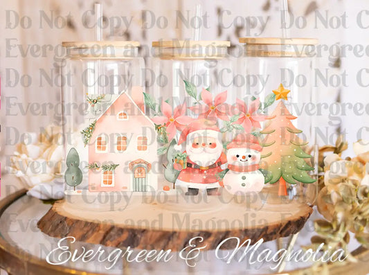 Adorable Santa & Frosty
