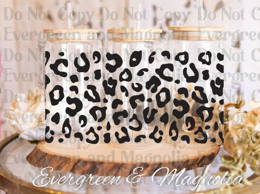 Black Leopard Print