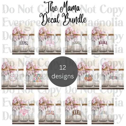 The Mama Decal Bundle