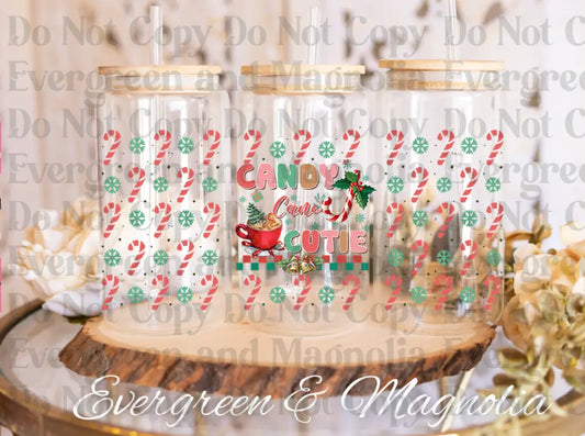 Candy Cane Cutie Red & Green