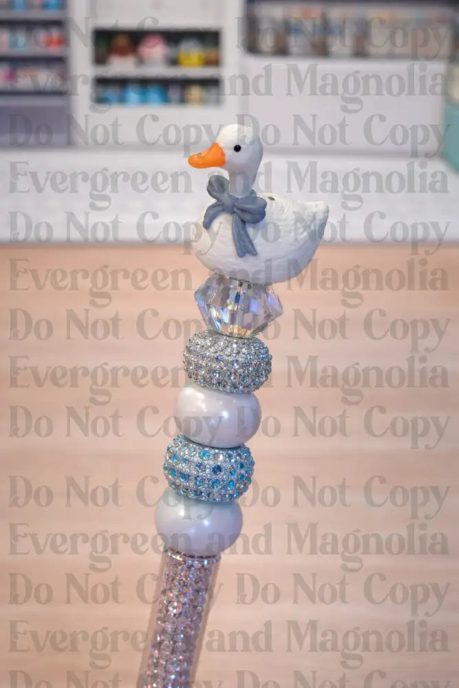 Blue Bow Goose Collection