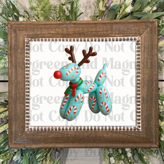 Christmas Balloon dog EM (4)