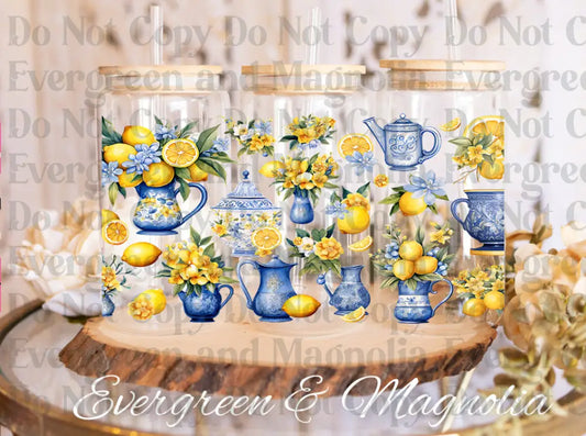 Cottage core blue lemonade