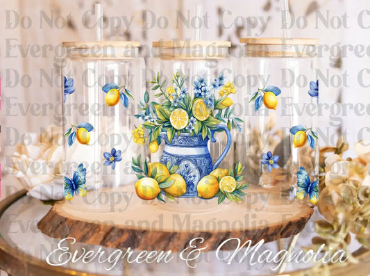 Cottage core lemon & Blue (1)