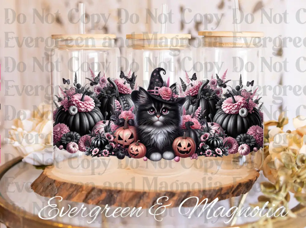 Cute Halloween 16oz UvDTF Wrap Bundle