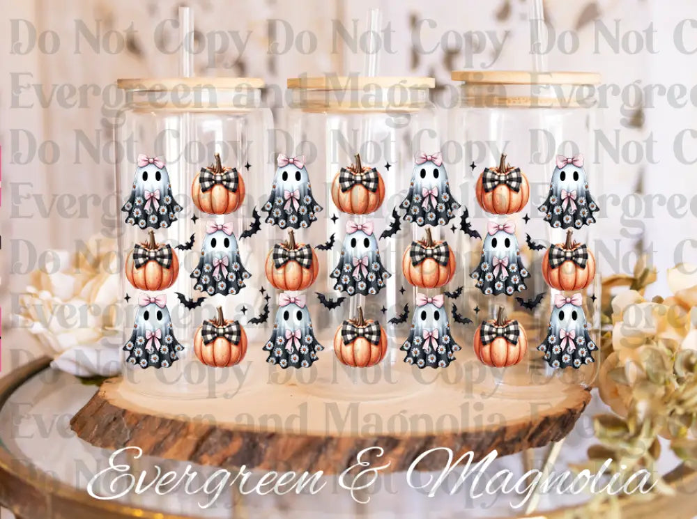 Cute Halloween 16oz UvDTF Wrap Bundle