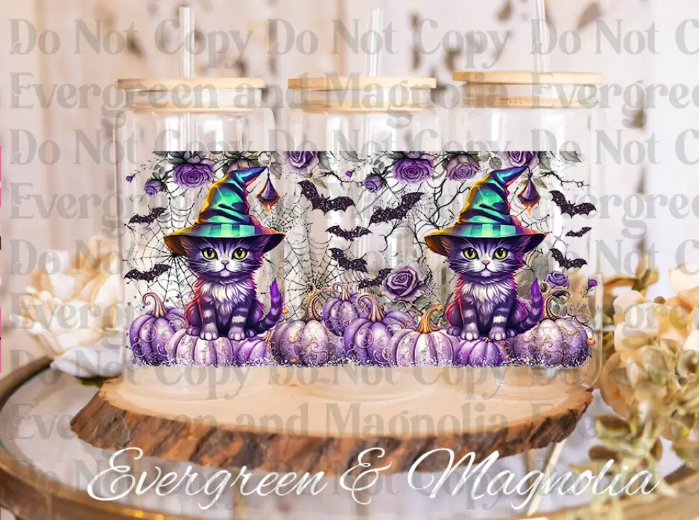 Cute Halloween 16oz UvDTF Wrap Bundle