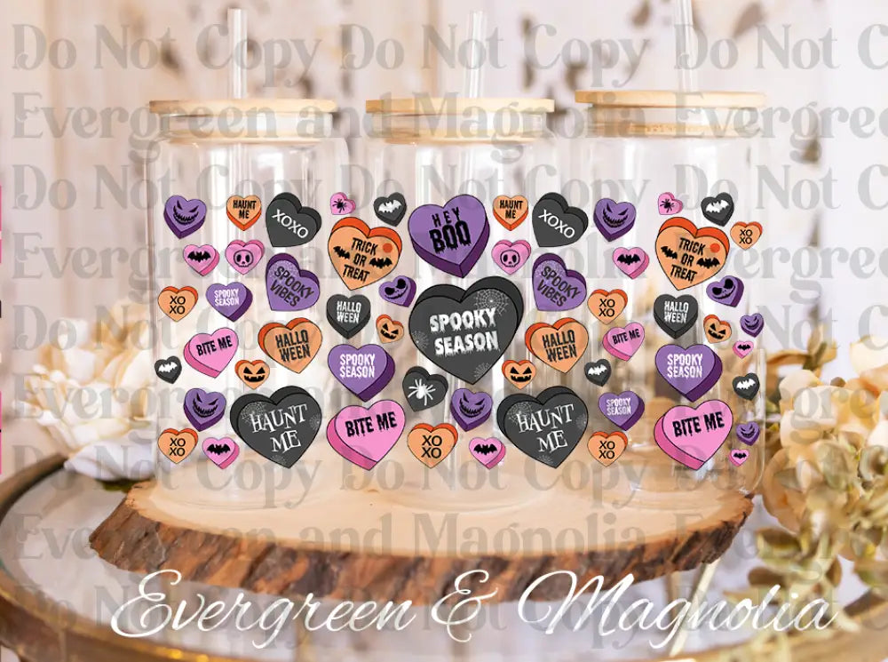 Cute Halloween 16oz UvDTF Wrap Bundle